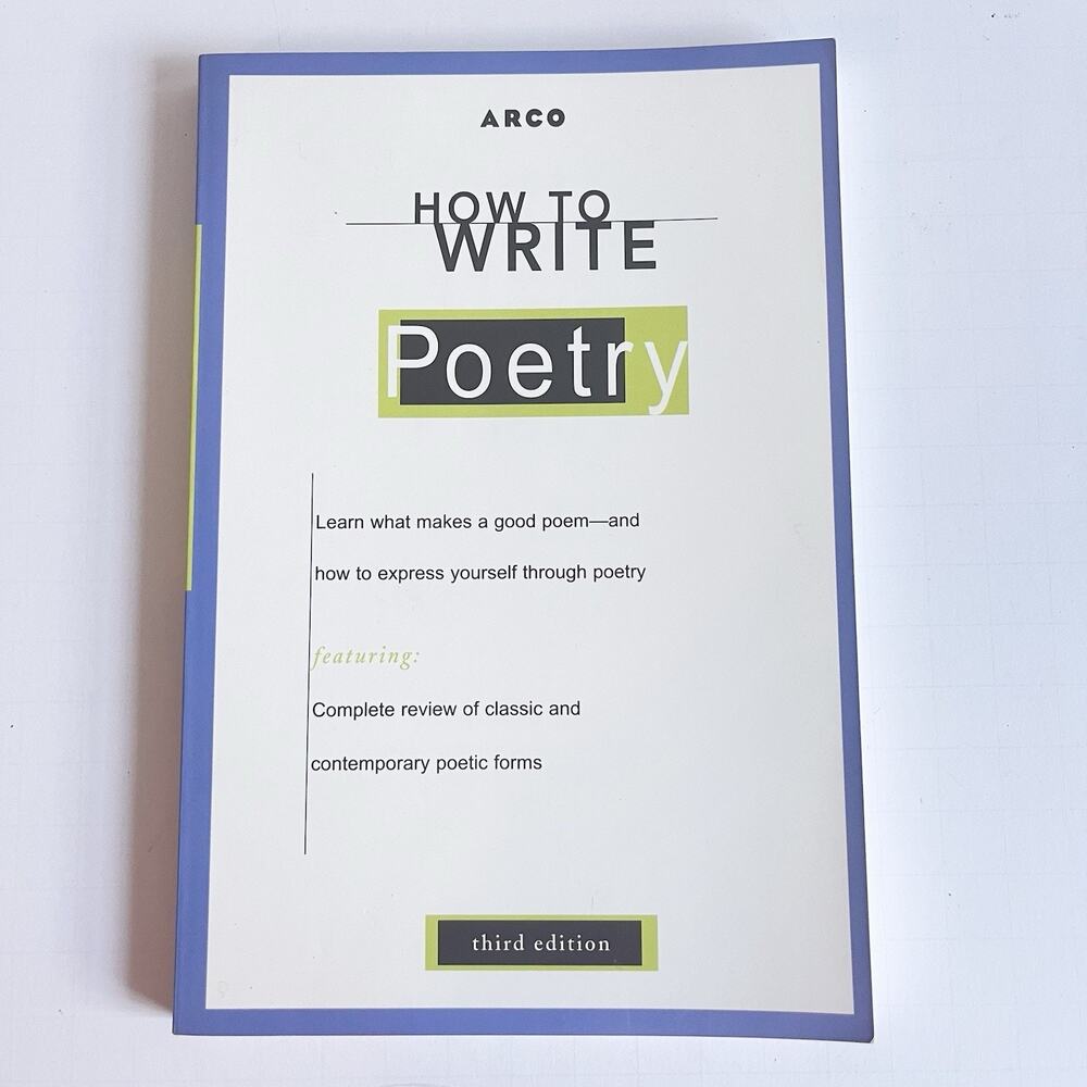 Arco - How To Write Poetry, Third Edition, By Nancy Bogen